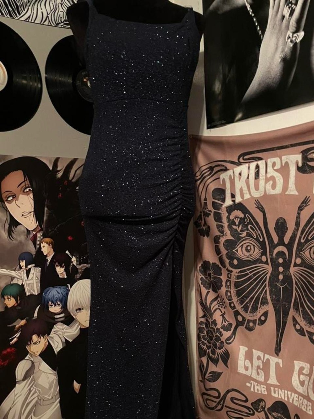 WINDSOR: Glittery Maxi Prom, Evening, Formal Dress